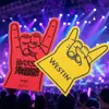 Fabricante Eva Palm Personalización Ambiente de aplausos para animadores Evento de animadores Dedales de espuma Se pueden imprimir con logotipo