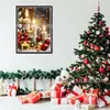 2025 Venta Caliente Transfronteriza Pintura de Diamantes 5D Pintura Colgante de Navidad Pintura Decorativa Pegatina DIY Diamante Redondo Diamante Completo Fabricante Mayorista