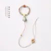 Estrella y Luna Bodhi Retorcido a Mano Semiacabado Pequeño Vajra Bodhi Accesorios Joyería DIY Diseño Personalizado Ornamentación de Moda Versátil de Mano