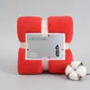 Toalla de forro polar de coral lisa gruesa absorbente suave regalo creativo toalla recuerdo de boda regalo de agradecimiento al por mayor toalla cuadrada