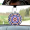 Colgante plano para coche de material acrílico, accesorio para mochila, mini adorno de coche para decoración del hogar