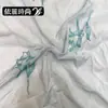 Novo produto: Tecido Tencel com bordado de lantejoulas, estilo chinês, tecido para bordado de vestido e camisa feminina, atacado de quantidades médias e grandes de tecido