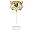 Venta al por mayor del fabricante Serie de Globos de Película de Aluminio de Dibujos Animados Lindos Bola de Remolque Varios Juguetes de Puesto Decoración de Fiesta Niños