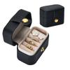 Casual Ins Transfronterizo Espejo Portátil Joyería Mini K-Style Bolsa con Cremallera para Mujer Collar Anillo Caja de Almacenamiento de Joyería