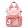Bolsa Multifuncional para Tutoria Estilo Novo Transfronteiriço Impermeável Grande Capacidade Mochila de Mão Leve Mochila Escolar Mochila para Aluno do Ensino Fundamental