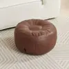 Otomana de almacenamiento, puf pequeño de sofá elegante y sencillo, cojín de sofá perezoso, cojín de asiento de tatami, taburete pequeño