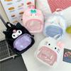 Mochila Transfronteriza Nueva 2026 para Estudiantes Mujeres, Bolso de Muñeco de Dibujos Animados Otoño e Invierno Venta al por Mayor Felpa Regalo de Cumpleaños