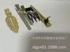 Nuevo clip de pico de pato largo y corto del fabricante, superventas, estilo coreano, clip de una sola punta de 7 cm, clip hueco para flequillo de película, clip de boca puntiaguda estilo coreano