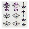 Pegatinas de diamante de color acrílico transfronterizas nuevas para cejas diy, joyas de diamante de cristal de resina, pegatinas de diamante para ojos y cara de bola de mascarada