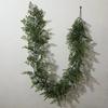 Enredaderas de plantas simuladas, Ratán de flores artificiales, Tuberías de agua de aire acondicionado, Decoración de techo para bloqueo de bodas, Enredaderas de plástico, Plantas trepadoras
