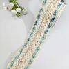 Roupas de Estilo Étnico Acabamento de Renda Atacado Acabamento de Renda com Fio Dourado Acessórios Estilo Retrô Acessórios de Vestuário Tradicional Chinês