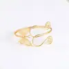 Pulsera de Brazo de Metal Estilo Minimalista Europeo y Americano Primavera 2025 Brazalete de Lujo Exclusivamente para Ventas Transfronterizas