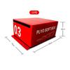 Caja de Salto Suave Combinación Cuatro en Uno Niños y Adultos Equipo Especial de Fitness Entrenamiento Step Software Caja de Salto