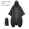 Comércio Exterior Transfronteiriço Três em Um Poncho Capa de Chuva Ciclismo Caminhada Montanhismo Portátil Peça Única Capa de Chuva Poncho Capa de Chuva à Prova de Vento