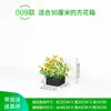Paisajismo con Plantas Verdes, Jardineras, Maceteros, Arreglos de Plantas Artificiales, Decoraciones de División, Decoración de Jardinera para Cafetería Restaurante