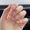 Hua Fei Touch Face Wear Armor Gradient Unha Patch Explosões Manicure Peças Sizzy Unhas Falsas Primavera e Verão Manicure Patch Produtos Acabados