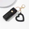 Estuche Espejo para Labial Bolso Portátil para Labial con Espejo Llavero Mini Bolso para Labial Colgante Mini