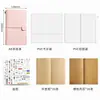 Diseñado Especialmente para Cuadernos Creativos de Oficina Pu Lichi A6, Cuadernos de Negocios Portátiles, Bloc de Notas de Papel Kraft de Bolsillo al por Mayor