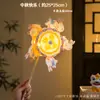 Linternas de Año Nuevo 2026 Modelo Nuevo Linternas Molinillo de Viento Iluminadas Giratorias Decoraciones Colgantes de Estilo Tradicional para Niños Kit de Materiales Hecho a Mano para Bricolaje
