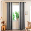 Cortinas de Comercio Exterior Transfronterizas, Totalmente Opacas, Bloqueadoras de Luz para Dormitorio, con Perforaciones en Forma de Diamante, para Balcón y Sala de Estar, Cortinas Modernas Minimalistas de Lujo Ligero