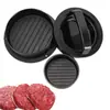 Prensa para carne de hamburguesa de fábrica prensa para pasteles molde para hamburguesa de comida occidental herramientas de horneado DIY prensa manual para carne