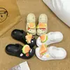 2026 Nuevo Modelo Hamburguesa Sándwich Zuecos Peludos Accesorios Encantos para Zapatos Lindos DIY Desmontables