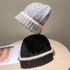 2023 outono e inverno novo chapéu de lã feminino proteção auricular quente chapéu de lã com aparência de rosto pequeno moda all-match grande circunferência da cabeça chapéu