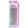 Set de tijeras y recortador de cejas multiestilo en colores macaron, herramienta de moda y útil para principiantes, herramienta para recortar cejas, venta al por mayor desde el fabricante