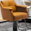 Silla de Barbería, Silla Especial para Cortar el Cabello de Celebridades de Internet para Salón de Belleza, Lujo Accesible, Simple, Asiento Elevable para Teñido y Permanente, Taburete de Peluquería