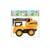 Precio de Venta al por Menor de 2 Yuanes, Vehículo de Construcción de Retracción Juguete Infantil, Juego de Lanzamiento de Anillos, Puesto de Mercado Nocturno, Premio Transfronterizo de 5 Yuanes, Camión Excavadora