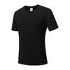 Camiseta personalizada de algodón pesado, ropa de trabajo, logotipo bordado, manga corta, hombros sueltos, camisa publicitaria cultural personalizada