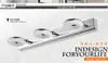 Luz LED frontal para espejo de lavabo de baño, tocador minimalista retro japonés, lavabo, lámpara de pared giratoria para iluminación de cuadros