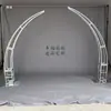 Arte de Hierro para Bodas Cuerno de Toro Cuerno de Oveja Flor de Cuerno Marco de Arco Varios Estilos Decoración Curva Soporte de Flores para Exteriores