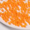 Miçangas Acrílicas Transparentes de Furo Grande 4*7mm Cor Sólida Plástico Soltas Miçangas para Artesanato DIY Corrente de Celular Material de Miçangas para Crianças