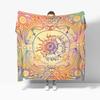 Tapiz Amazon Hogar Transfronterizo Bohemio Decoración de Habitación Colgante Tela Mandala Tela Decorativa Tapiz