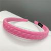 B135-1 Diadema de Esponja de Colores Diadema Transfronteriza de Calavera Alta Color Macarrón Casual Fresca Pequeña Accesorio para el Cabello para Lavarse la Cara