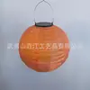Lanterna Solar de Nylon Transfronteiriça 8 Polegadas 20cm/10 Polegadas 25cm 12 Polegadas 30cm Lanterna Decorativa de Seda para Pátio