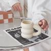 Taza de Cerámica Creativa Taza Estilo ins Taza Gorda Taza Circular Taza Neumático Taza Nicho Taza de Café Taza de Desayuno