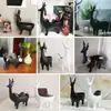 Caixa de Armazenamento de Chaves de Entrada Simples de Veado Ornaments Suporte para Anel Pulseira Casa Pulseira Joias Brincos Suporte de Exibição de Joias