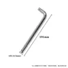 Llave de apriete para válvula angular, Herramienta de desmontaje para válvula angular, Llave específica para grifo de baño, Llave de desmontaje para válvula angular en espacios estrechos