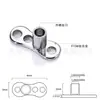 Uña de Aleación de Titanio F136 Cuerpo de Uña Perforación Corporal Implante Subcutáneo Uña de Diente Interno Joyería para Uñas de Clavícula Accesorios