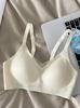 Liquid Lift 7A Ropa Interior Piel de Hielo para Mujer Verano Fino Inalámbrico Transpirable Copa Panal Sujetador Push up