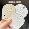 Embalaje de cartón para pendientes y collares de alta gama, con estampado en caliente personalizado, logotipo en rosa estéreo, tarjeta de exhibición de joyas, impresión en papel de seda