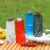 Bolsa de almacenamiento de agua para conciertos y festivales de música, vaso de agua para deportes de ciclismo al aire libre, bolsa de agua portátil plegable de gran capacidad para senderismo y montañismo