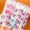 Clipes de Cabelo Desenho Animado para Bebê Doce Fofo Clipe Lateral Infantil Par de Presilhas Clipe para Franja Versátil Kuromi Adorno de Cabeça Acessórios de Cabelo