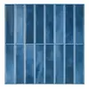 Adesivo de Azulejo 2D Europeu Simples Folha Padrão Irregular Piso Banheiro Cozinha Piso Parede Impermeável Resistente a Óleo