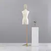 Modelo de clavícula y pecho pequeño estilo coreano, accesorios, expositor de cuerpo femenino, ventana de tienda de ropa, muñeca de medio cuerpo, maniquí