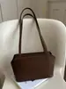 Bolso de Hombro Cruzado Sólido de Color Nuevo Estilo Coreano 2026 de Moda con Textura para el Trabajo, Bolso de Mano y Hombro Versátil