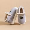 Zapatillas de Algodón 2024 para Hombre Otoño e Invierno Talón Interior para el Hogar Suela Gruesa Resistente al Desgaste Mantenedor de Calor Hogar Maomao Zapatos de Algodón Invierno para Mujer