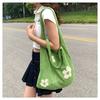 2024 Nuevo Bolso de Flor de Verano Bolso de Hombro Bolso Tejido Versátil Bolso de Axila Bolso Tote Bolso Tejido Lindo para Mujeres